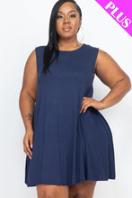 Load image into Gallery viewer, Plus Size Trapeze Tunic Dress
