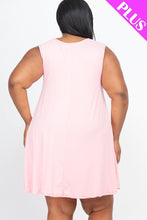 Load image into Gallery viewer, Plus Size Trapeze Tunic Dress
