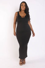 Load image into Gallery viewer, Ribbed Tank Maxi Dress
