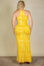 Load image into Gallery viewer, Plus Size Tie Dye Printed Cami Bodycon Maxi Dress

