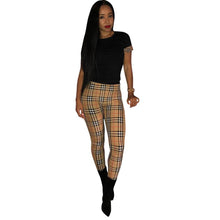 Load image into Gallery viewer, Women Plaid 2-piece set
